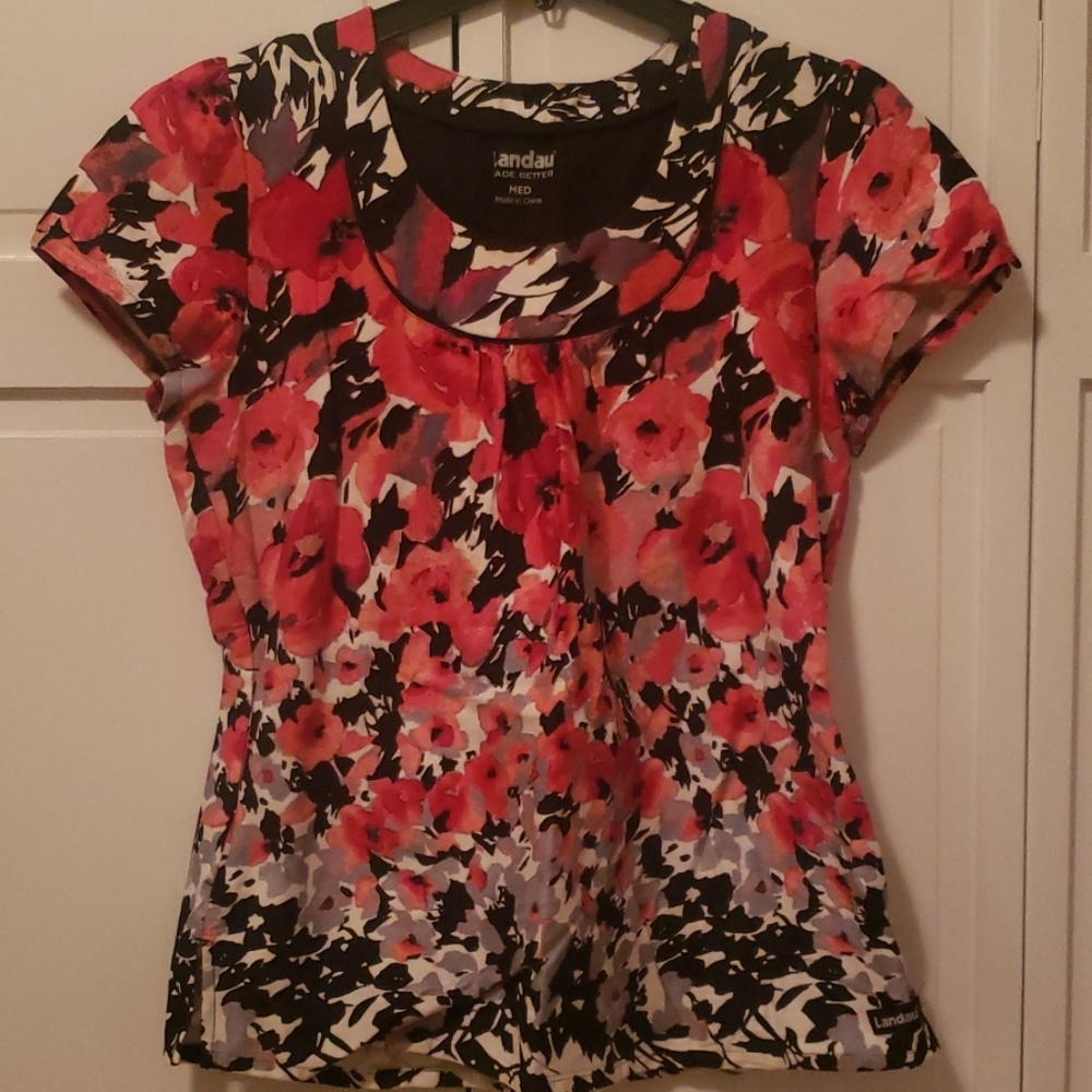 Landau scrub top